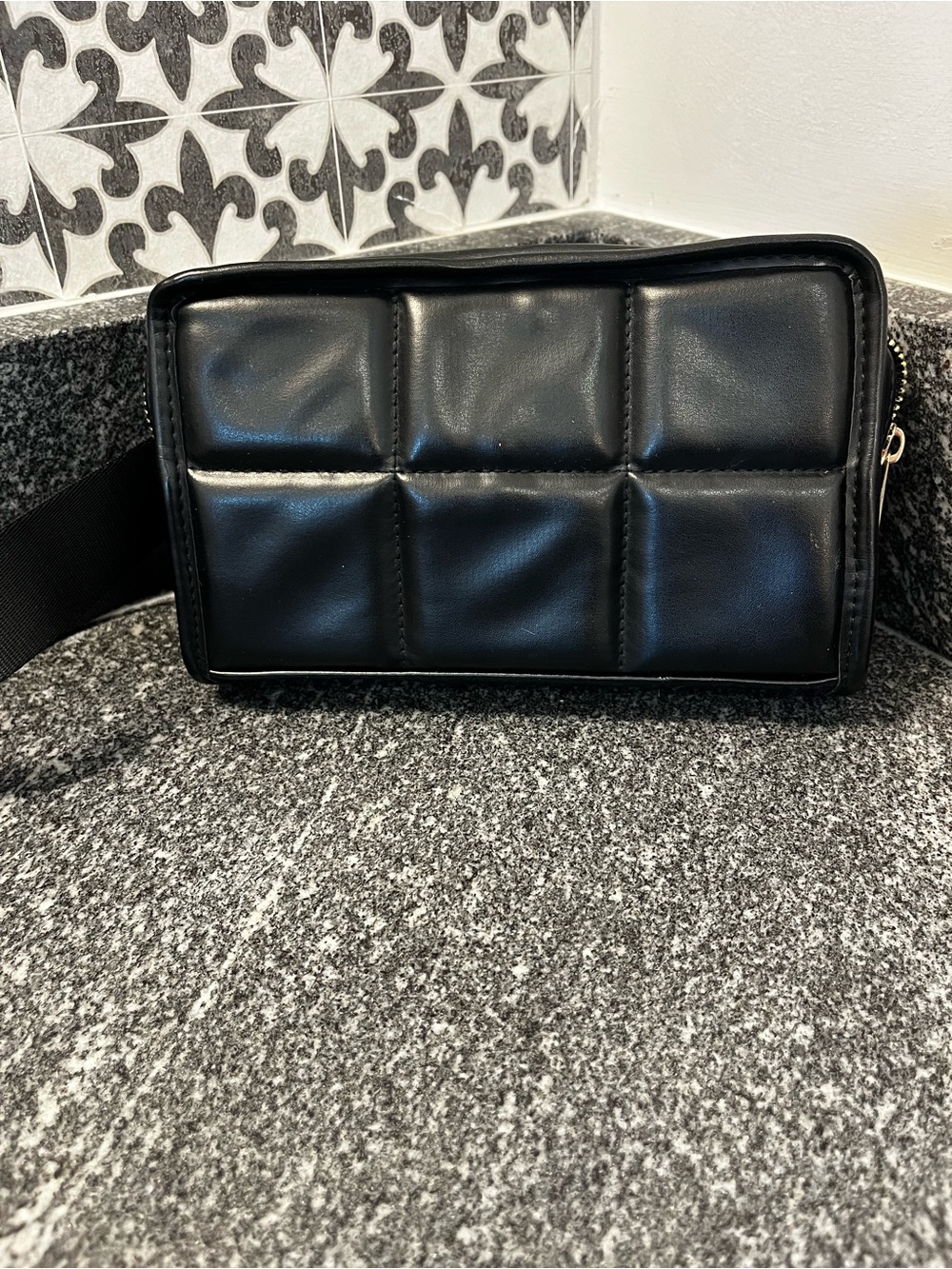 Amanda Uprichard Quilted Faux Leather Belt Bag